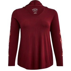 Torrid Super Soft Hooded Top
